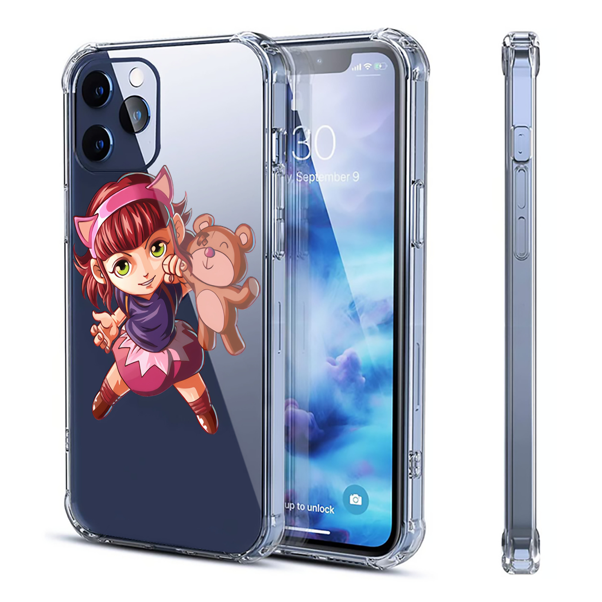 （画像用） リーグ・オブ・レジェンド League of Legends LOL 【iPhone 12シリーズ対応】透明スマホケース（クリアソフトケース）